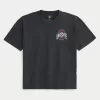Boxy Ohio State Buckeyes Basketball Graphic Tee,Boxy Ohio State Buckeyes Basketball Graphic Tee