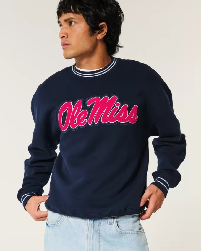 Boxy Ole Miss Graphic Crew Sweatshirt,Boxy Ole Miss Graphic Crew Sweatshirt Boxy Ole Miss Graphic Crew Sweatshirt,Boxy Ole Miss Graphic Crew Sweatshirt