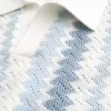 Boxy Pattern Sweater Polo,Boxy Pattern Sweater Polo