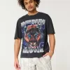 Boxy Penn State Nittany Lions Graphic Tee,Boxy Penn State Nittany Lions Graphic Tee