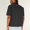 Boxy Short-Sleeve Dodge Hellcat Graphic Shirt,Boxy Short-Sleeve Dodge Hellcat Graphic Shirt