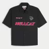 Boxy Short-Sleeve Dodge Hellcat Graphic Shirt,Boxy Short-Sleeve Dodge Hellcat Graphic Shirt