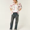 Boxy Short-Sleeve Linen-Blend Shirt,Boxy Short-Sleeve Linen-Blend Shirt
