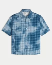 Boxy Short-Sleeve Poplin Shirt,Boxy Short-Sleeve Poplin Shirt