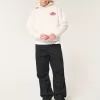 Boxy Texas Tech Graphic Hoodie,Boxy Texas Tech Graphic Hoodie