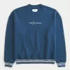 Boxy The Players Golf Graphic Crew Sweatshirt,Boxy The Players Golf Graphic Crew Sweatshirt