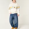 Boxy UCLA Graphic Hoodie,Boxy UCLA Graphic Hoodie