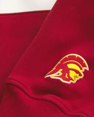 Boxy USC Graphic Crew Sweatshirt,Boxy USC Graphic Crew Sweatshirt Boxy USC Graphic Crew Sweatshirt,Boxy USC Graphic Crew Sweatshirt