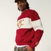 Boxy USC Graphic Crew Sweatshirt,Boxy USC Graphic Crew Sweatshirt Boxy USC Graphic Crew Sweatshirt,Boxy USC Graphic Crew Sweatshirt