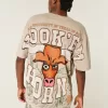 Boxy University of Texas Graphic Tee,Boxy University of Texas Graphic Tee