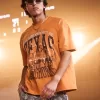Boxy University of Texas Longhorns Graphic Tee,Boxy University of Texas Longhorns Graphic Tee