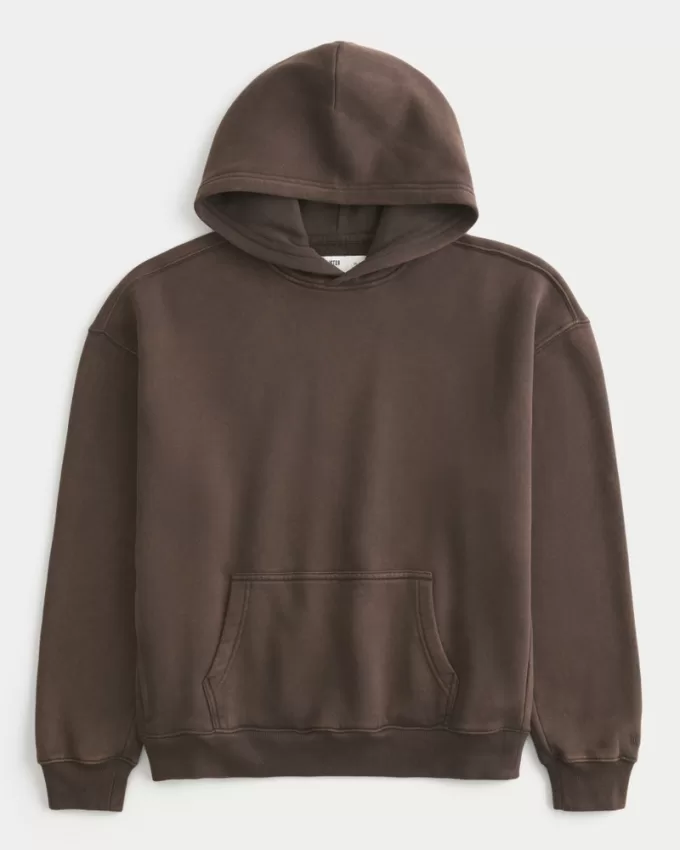 Boxy Washed Hoodie,Boxy Washed Hoodie
