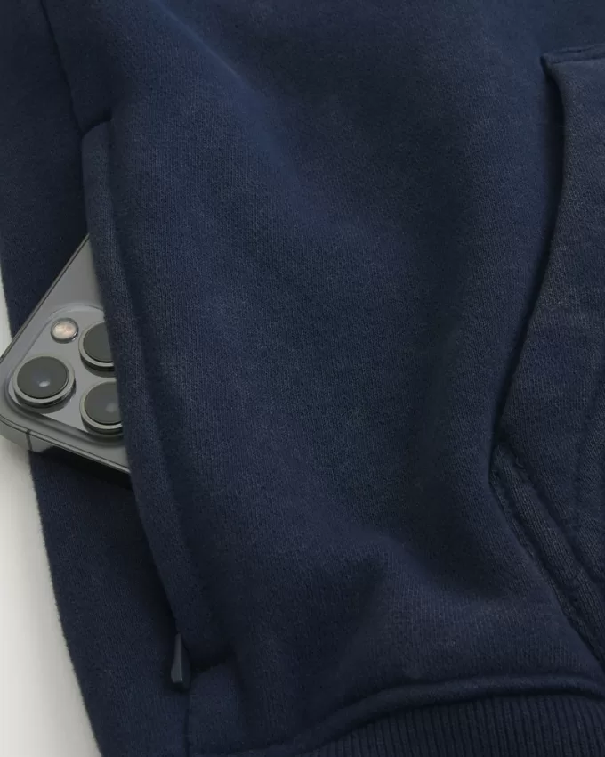 Boxy Washed Number Graphic Hoodie,Boxy Washed Number Graphic Hoodie