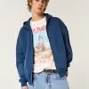 Boxy Zip-Up Hoodie,Boxy Zip-Up Hoodie