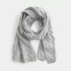 Cable-Knit Scarf,Cable-Knit Scarf Cable-Knit Scarf,Cable-Knit Scarf