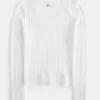 Cable-Knit V-Neck Sweater,Cable-Knit V-Neck Sweater