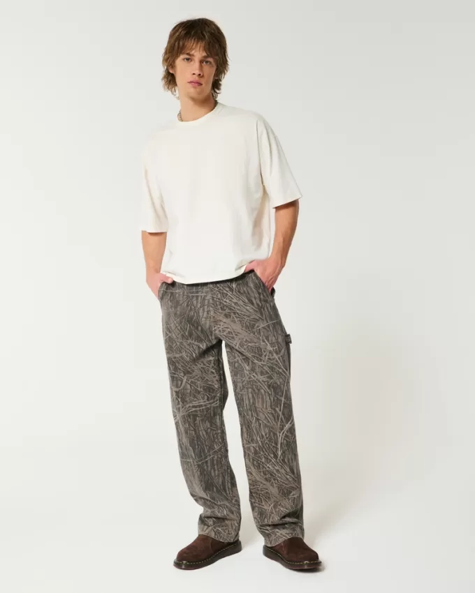 Camo Baggy Painter Jeans,Camo Baggy Painter Jeans