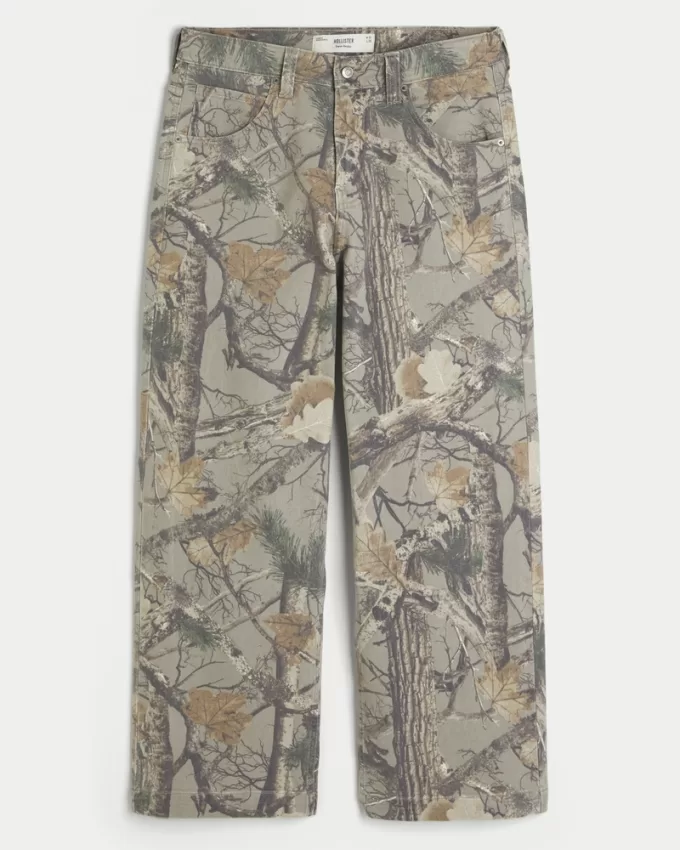 Camo Super Baggy Jeans,Camo Super Baggy Jeans