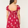 Channeled Waist Mini Dress,Channeled Waist Mini Dress