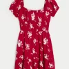 Channeled Waist Mini Dress,Channeled Waist Mini Dress