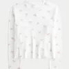 Cozy Long-Sleeve Pajama Shirt,Cozy Long-Sleeve Pajama Shirt