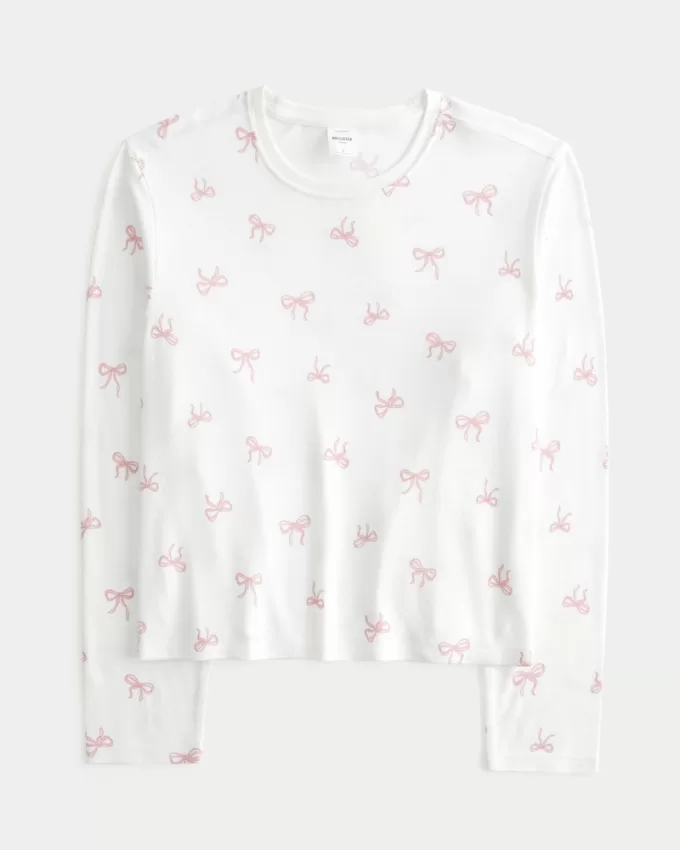 Cozy Long-Sleeve Pajama Shirt,Cozy Long-Sleeve Pajama Shirt