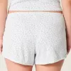 Cozy Pointelle Bow Shortie,Cozy Pointelle Bow Shortie Cozy Pointelle Bow Shortie,Cozy Pointelle Bow Shortie
