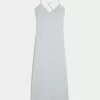 Crepe Open Back Midi Slip Dress,Crepe Open Back Midi Slip Dress Crepe Open Back Midi Slip Dress,Crepe Open Back Midi Slip Dress