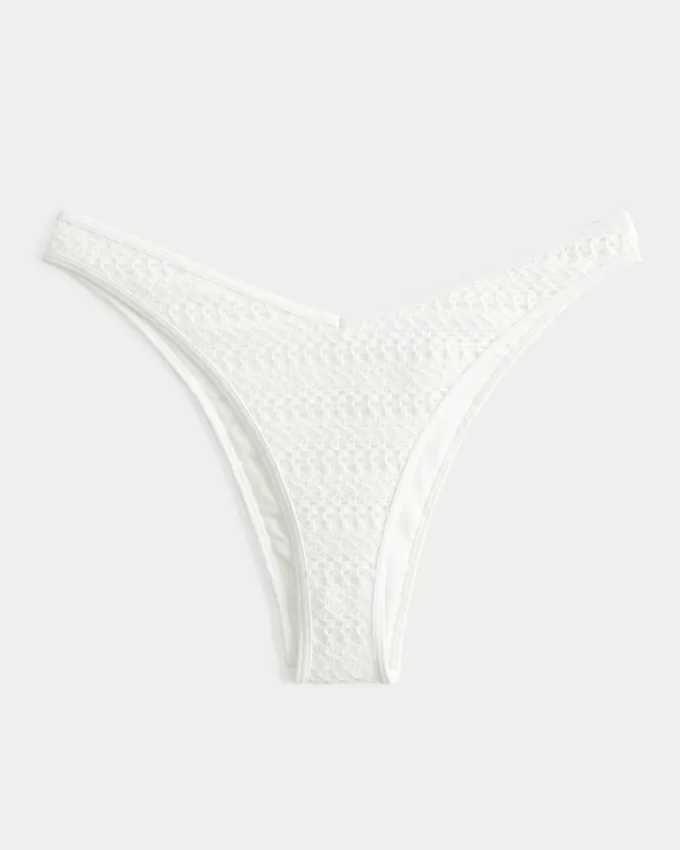 Crochet-Style Cheekiest Bikini Bottom,Crochet-Style Cheekiest Bikini Bottom