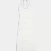 Crochet-Style Halter Midi Dress,Crochet-Style Halter Midi Dress