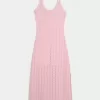 Crochet-Style Midi Dress,Crochet-Style Midi Dress Crochet-Style Midi Dress,Crochet-Style Midi Dress