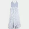 Crochet-Style Mix V-Neck Maxi Dress,Crochet-Style Mix V-Neck Maxi Dress Crochet-Style Mix V-Neck Maxi Dress,Crochet-Style Mix V-Neck Maxi Dress
