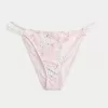 Crochet-Style Mixed High-Leg Cheeky Bikini Bottom,Crochet-Style Mixed High-Leg Cheeky Bikini Bottom Crochet-Style Mixed High-Leg Cheeky Bikini Bottom,Crochet-Style Mixed High-Leg Cheeky Bikini Bottom