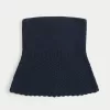 Crochet-Style Sweater Tube Top,Crochet-Style Sweater Tube Top