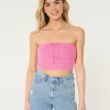 Crochet-Style Tube Top,Crochet-Style Tube Top Crochet-Style Tube Top,Crochet-Style Tube Top
