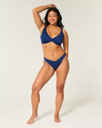 Curvy High Apex Ribbed Underwire Bikini Top,Curvy High Apex Ribbed Underwire Bikini Top