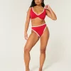 Curvy High Apex Ribbed Underwire Bikini Top,Curvy High Apex Ribbed Underwire Bikini Top