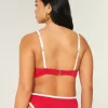 Curvy High Apex Ribbed Underwire Bikini Top,Curvy High Apex Ribbed Underwire Bikini Top