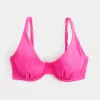 Curvy High Apex Ribbed Underwire Bikini Top,Curvy High Apex Ribbed Underwire Bikini Top