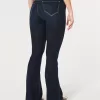 Curvy High-Rise Dark Wash Flare Jeans,Curvy High-Rise Dark Wash Flare Jeans