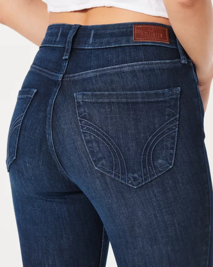 Curvy High-Rise Dark Wash Super Skinny Jeans,Curvy High-Rise Dark Wash Super Skinny Jeans
