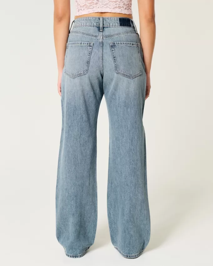 Curvy High-Rise Medium Wash Baggy Jeans,Curvy High-Rise Medium Wash Baggy Jeans Curvy High-Rise Medium Wash Baggy Jeans,Curvy High-Rise Medium Wash Baggy Jeans