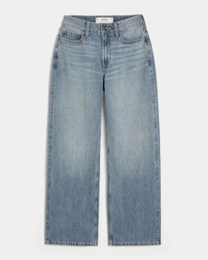 Curvy High-Rise Medium Wash Baggy Jeans,Curvy High-Rise Medium Wash Baggy Jeans Curvy High-Rise Medium Wash Baggy Jeans,Curvy High-Rise Medium Wash Baggy Jeans