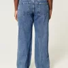 Curvy Low-Rise Medium Wash Baggy Jeans,Curvy Low-Rise Medium Wash Baggy Jeans