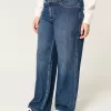 Curvy Mid-Rise Dark Wash Baggy Jeans,Curvy Mid-Rise Dark Wash Baggy Jeans Curvy Mid-Rise Dark Wash Baggy Jeans,Curvy Mid-Rise Dark Wash Baggy Jeans