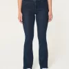 Curvy Mid-Rise Dark Wash Boot Jeans,Curvy Mid-Rise Dark Wash Boot Jeans
