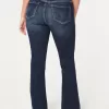 Curvy Mid-Rise Dark Wash Boot Jeans,Curvy Mid-Rise Dark Wash Boot Jeans