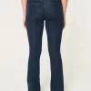 Curvy Mid-Rise Dark Wash Boot Jeans,Curvy Mid-Rise Dark Wash Boot Jeans