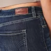 Curvy Mid-Rise Dark Wash Boot Jeans,Curvy Mid-Rise Dark Wash Boot Jeans