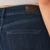 Curvy Mid-Rise Dark Wash Boot Jeans,Curvy Mid-Rise Dark Wash Boot Jeans